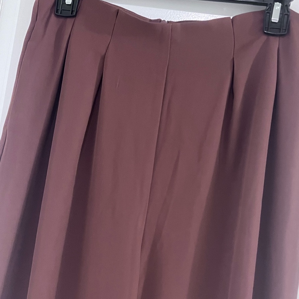 NWT - Beautiful brick color wide leg woman’s pants - Picture 3 of 9